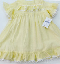 Cargar imagen en el visor de la galería, Vestido  &quot;Jésica&quot; amarillo 1/24 meses