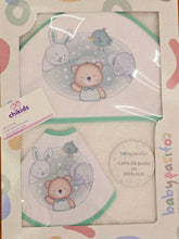 Cargar imagen en el visor de la galería, Capa baño 1mx1m + babero varios colores \ Canastilla
