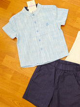 Cargar imagen en el visor de la galería, Conjunto 3 piezas "Venice" azul 12 a 36 meses ref:ja2697| Primavera verano