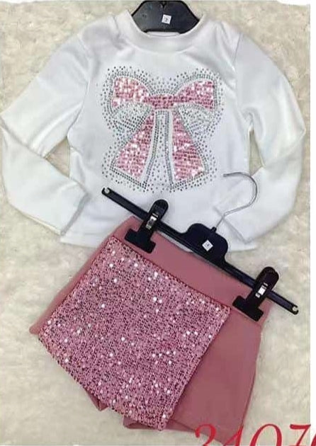 Conjunto falda pantalón 