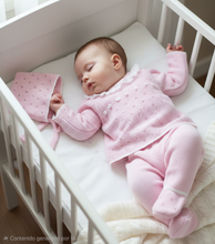 Cargar imagen en el visor de la galería, Conjunto hilo 0 a 6 mes Rosa | Primavera Verano