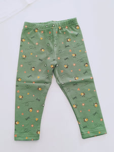 Conjunto "abejita" verde 12 a 36 meses