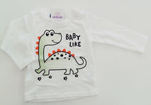 Cargar imagen en el visor de la galería, Chándal 3 piezas &quot;Dino Baby Like&quot; azul 1 a 5 años