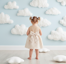 Cargar imagen en el visor de la galería, Vestido "Delhi" 2 a 6 años melocotón | Calamaro