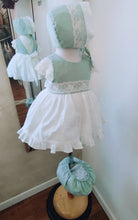 Cargar imagen en el visor de la galería, Jesusito+braga+capota "Leonor" verde 0 a 24 meses | Ceremonia Primavera Verano