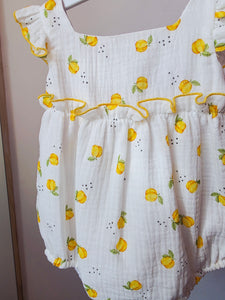 Pelele "limones" 6 a 24 meses