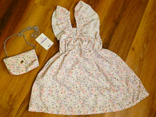 Cargar imagen en el visor de la galería, Vestido+bolso "malva" 4 a 14 años reg 26037