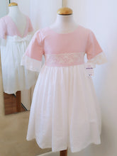 Cargar imagen en el visor de la galería, Vestido "Leonor" rosa 2 a 12 años | Ceremonia Primavera Verano