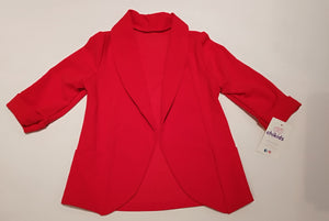 Chaqueta Blazer Roja 4 a 14 años